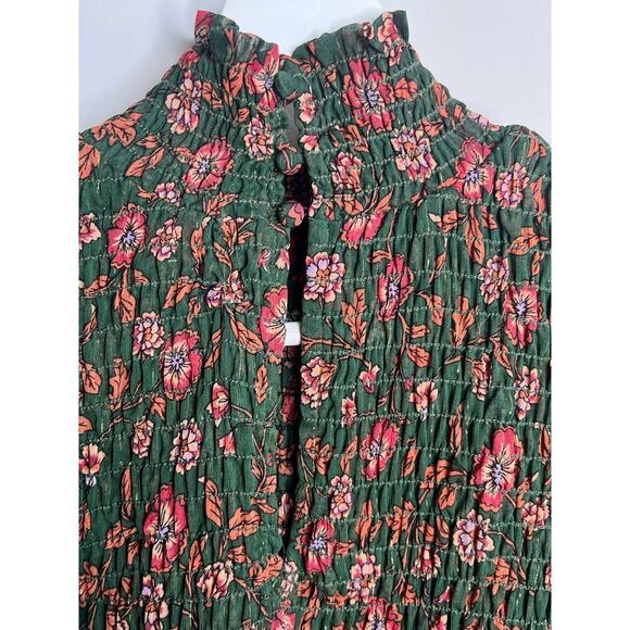 Misa Los Angeles Jessa Floral Print Evergreen Bloom Dress Women's Size S - Picture 14 of 14